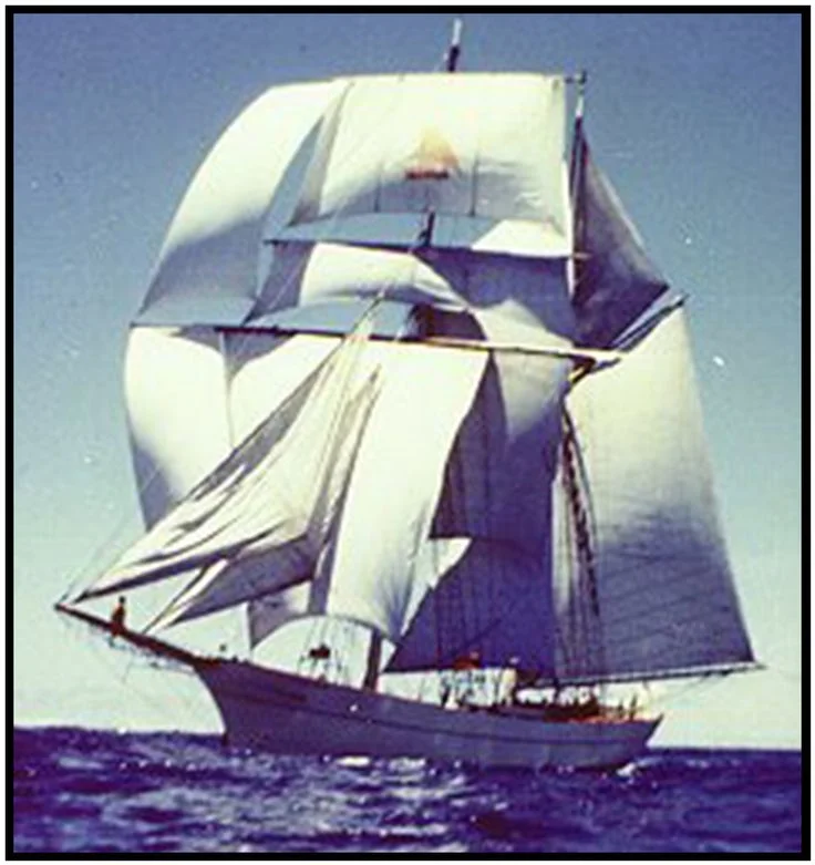 Irving Johnson and Yankee, seven world voyages with amateur crew