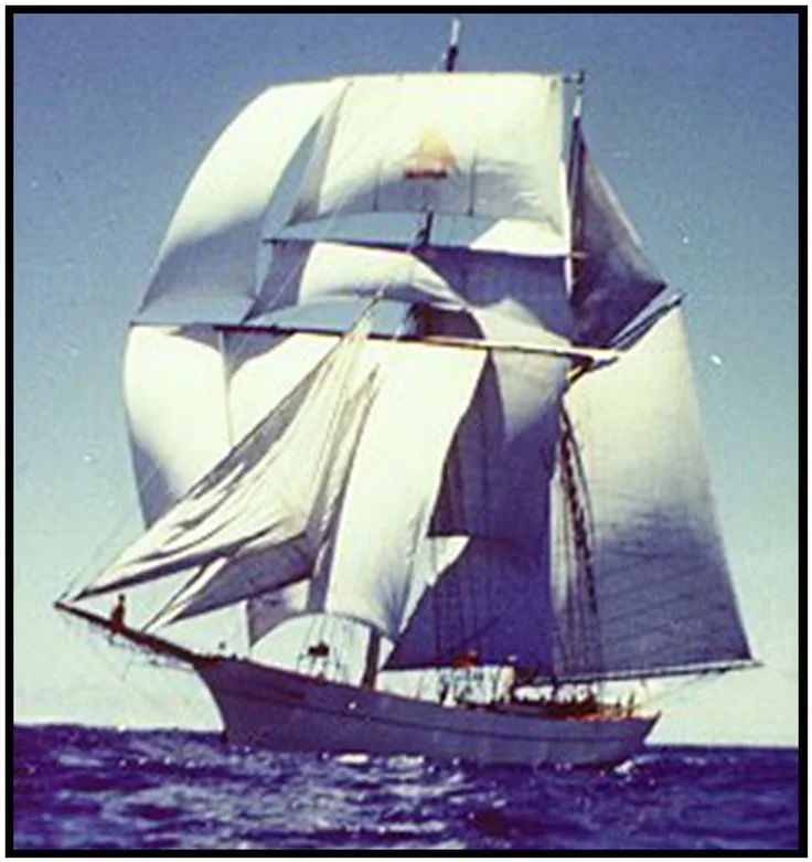 Irving Johnson and Yankee, seven world voyages with amateur crew