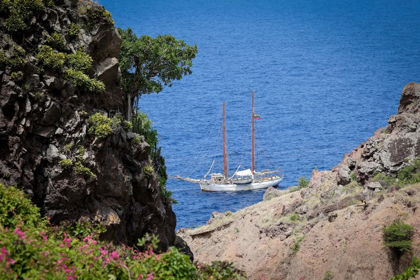 Brigantine NEPTUN in Caribbean waters