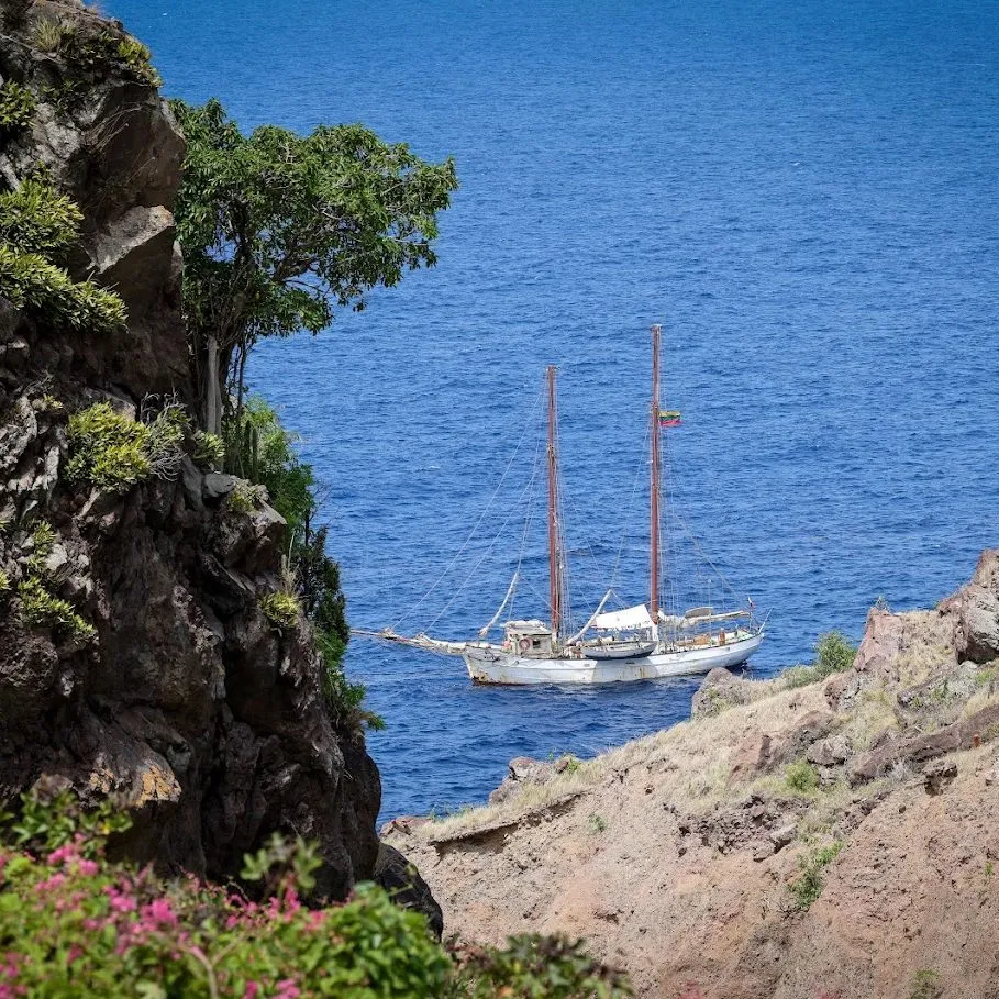 Caribbean sailing and chilling