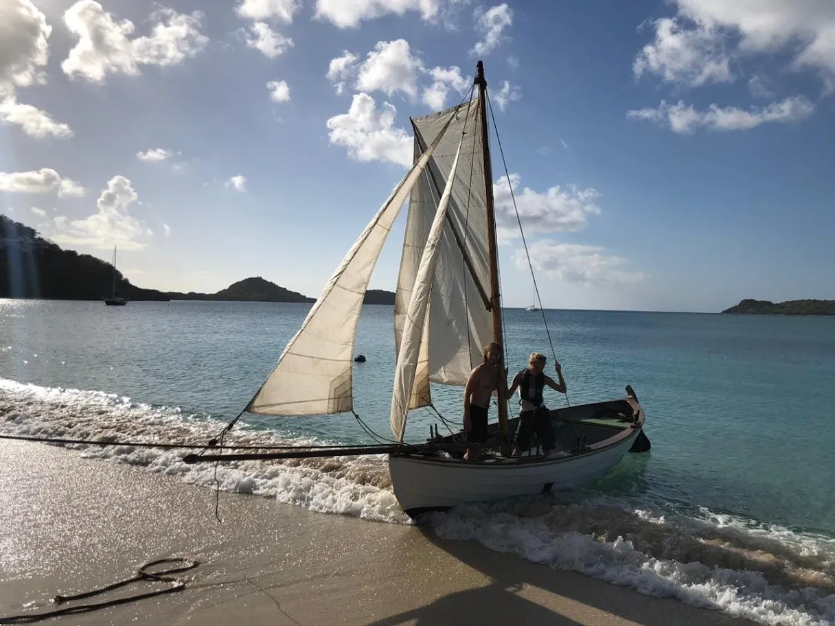 Sailing adventure in small boats