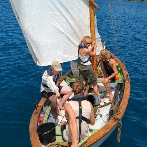 Sailing adventure in traditional small boats