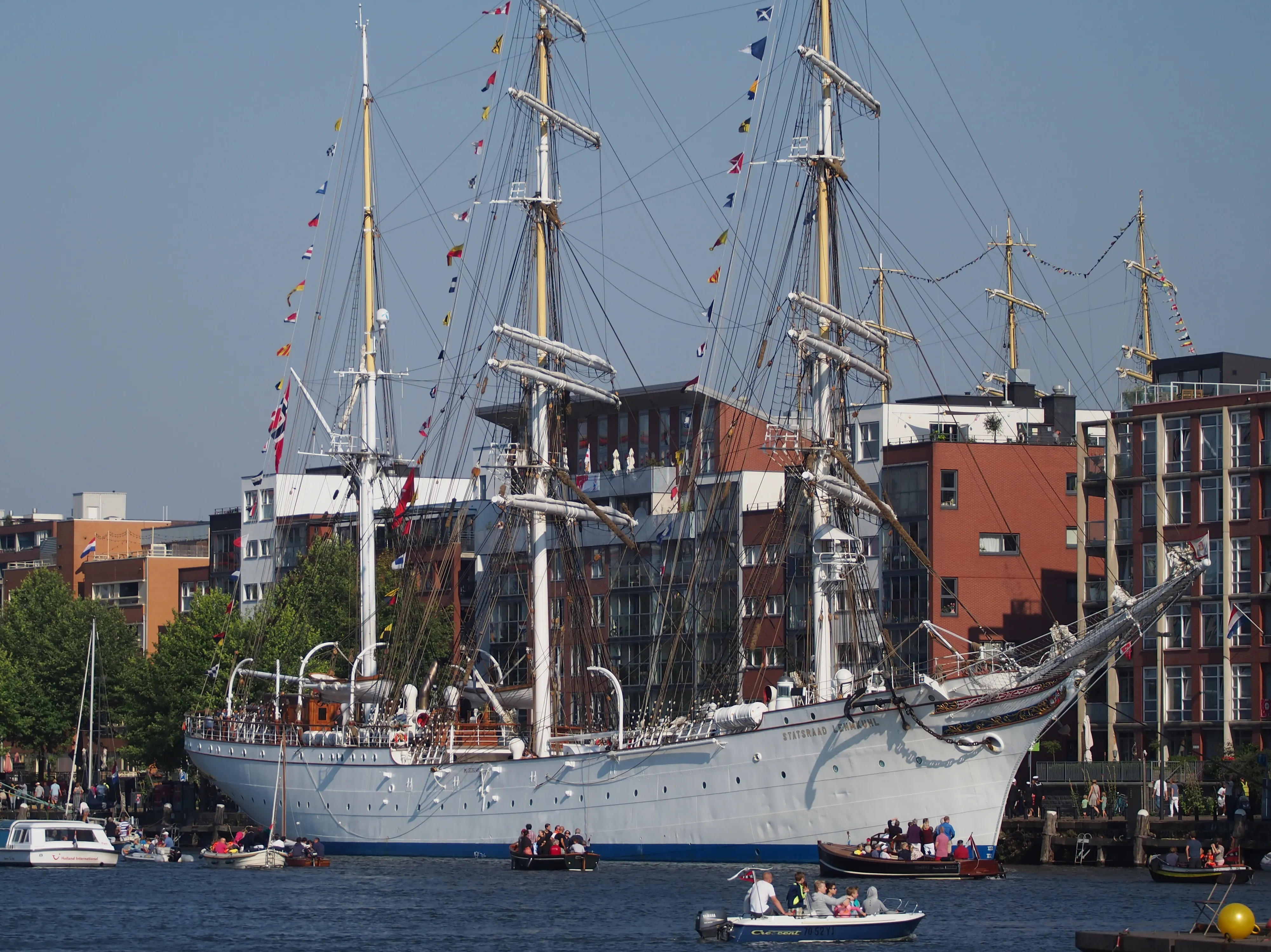 Statsraad Lehmkuhl at SAIL Amsterdam, 2015.