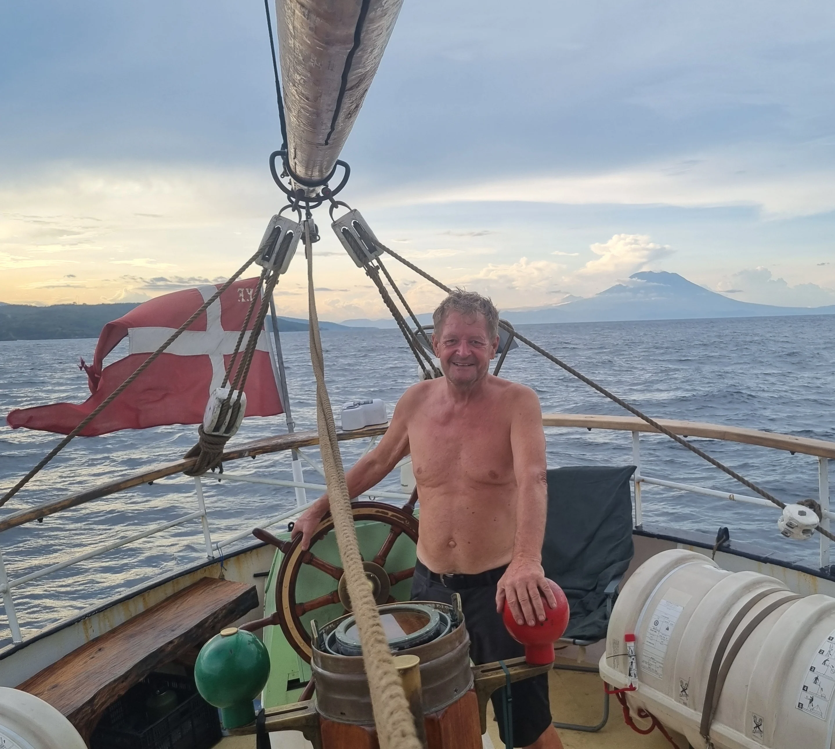 Standing rigging of Brigantine NEPTUN